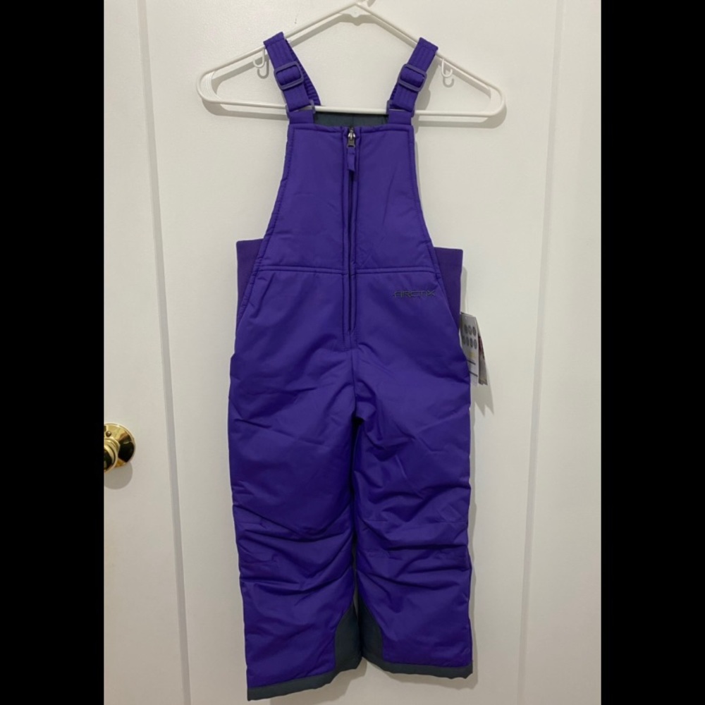 NWT Arctix unisex-baby Chest High Snow Bib Overalls 4T